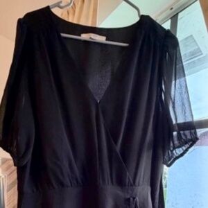 Black Ann Taylor Dress…Flattering and Versatile Dress Worn Once